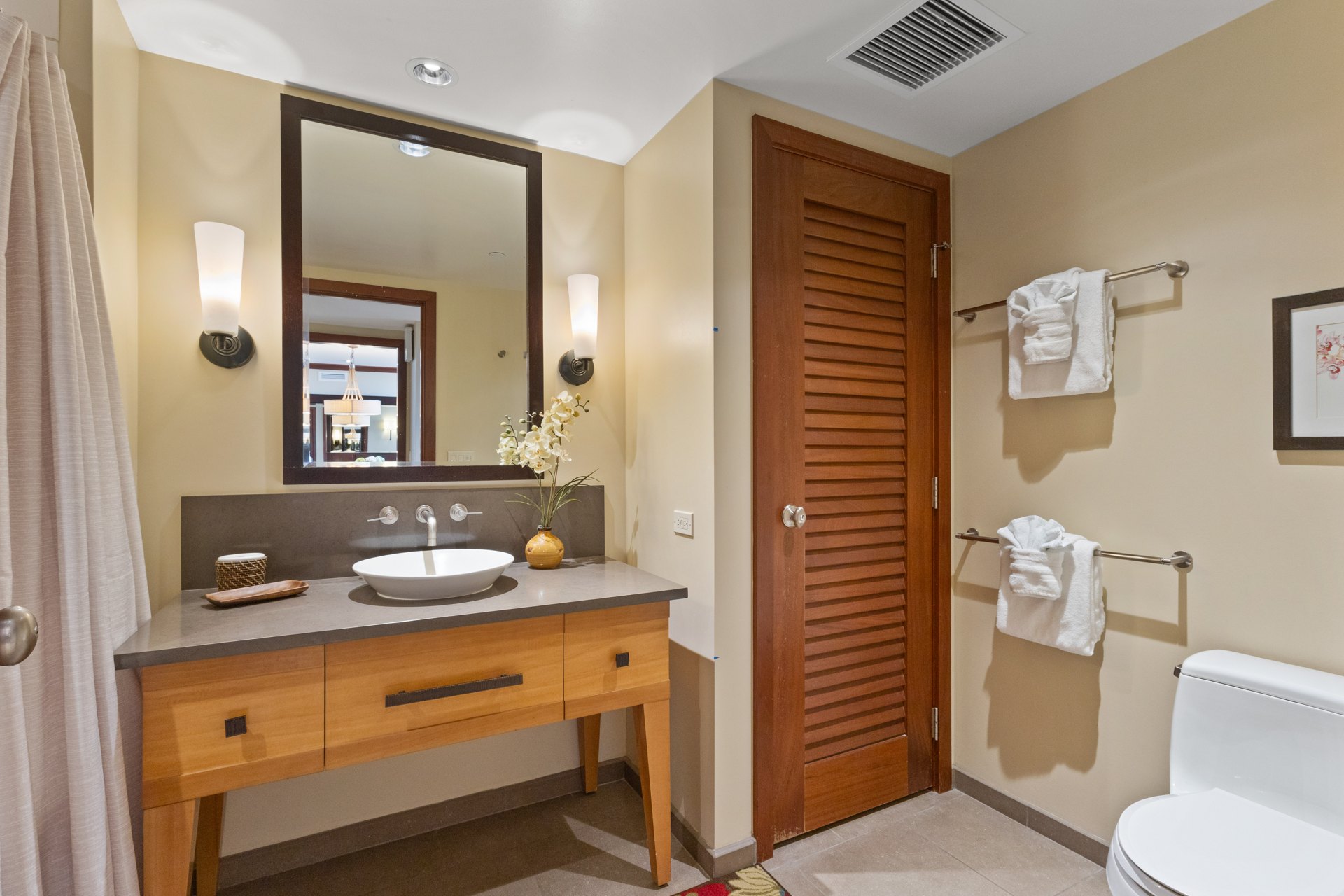 Second bathroom vanity